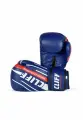 Перчатки боксерские тренировочные 8 oz цвет: синий\ 111 (PVC) \ перчатки бокс.