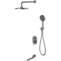Душевой набор Berges Nardis 3R 071009 оружейная сталь