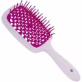 Janeke SUPERBRUSH Щетка для волос, 86SP226LIF, светло-фиолетовый/фуксия, 20,3x8,5x3,1 см