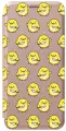 Чехол-книжка на Honor 9C, Huawei P40 Lite E, Хуавей П40 Лайт Е, Хонор 9С с 3D принтом Chick With Knife золотистый