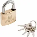 Латунный навесной замок булат ВС 1150