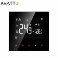 Умный термостат AVATTO Tuya с Wi-Fi для водяного, газового котла