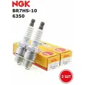 Свечи зажигания для лодочного мотора 2 тактного NGK 6350 BR7HS-10 2 шт. Лодочные моторы Мототехника Садовая техника