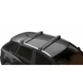 Багажник на крышу автомобиля LUX SCOUT-2 (люкс скаут2) черная для Hyundai Santa Fe IV 2018- на интегрированные рейлинги