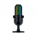 Микрофон игровой для компьютера Razer Seiren V3 Chroma, RGB, черный (RZ19-05060100-R3M1)