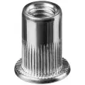 Резьбовые заклепки Nut-S, М3, 1500 шт, стальные с насечками, Kraftool 311707-03