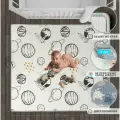 Коврик детский для ползания 180x200 MIKMEL Premium Космос/Море