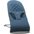 Шезлонг BabyBjorn Bliss Cotton, Classic Quilt (cиний ) (0060.15)