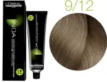 Краска для волос L'OREAL ИНОА 9.12 блондин пепельно-перламутровый 60мл