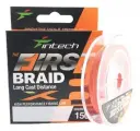 Шнур плетеный Intech First Braid PE X8 150m Orange #0.4 (10lb / 4.54kg)