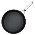 Сковорода, индукция, алюминий литой, тефлон, черный