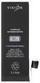 Аккумуляторная батарея (аккумулятор) VIXION для iPhone 5S, 5C повышенной емкости с монтажным скотчем 3.8V 1800mah