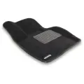 Коврики текстильные 3D Euromat для BMW X5 E70 (2006-2013) / X6 E71 (2007-2014) (Евромат 3Д для БМВ Х5 Е70 / Х6 Е71), с полиуретановым подпятником, черные