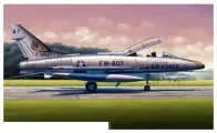 02840 Самолет F-100F Супер Сейбр