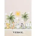 Наклейки интерьерные VEROL Животные на стену, декор для дома, стикеры самоклеящиеся, украшения для комнаты, подарок