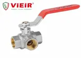 Кран шаровой трехходовой 1 ViEiR