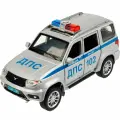 Модель машины UAZ УАЗ патриот полиция 17,8 см