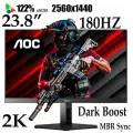 Монитор 23.8 AOC Q24G4E, Fast IPS, 2K, 180Hz, 1 ms, HDR, 10Bit, HDMI, DP