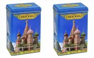Get&Joy Чай листовой черный Москва Собор Василия Блаженного, 75 г, 2 уп