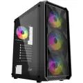 Компьютерный корпус Powercase Mistral Edge, Tempered Glass, 4x 120мм 5-color fan, черный, ATX (CMIEB-L4)
