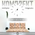 Матрас для садовых качелей Дикая Цыпа, беспружинный, гипоаллергенный