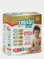 Подгузники-трусики Predo Baby № 7 (17+ кг.) 24 шт