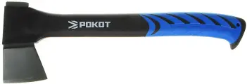 Ермак Топор-колун, 650г, с клиновидным полотном, ручка стекловолокно