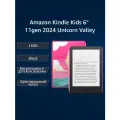 6 Amazon Kindle Kids 2024 (11th Gen) 16Gb(Без рекламы) Электронная книга + оригинальная обложка Unicorn Valley