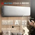 Сплит система кондиционер на 35 м2(завод AUX) AVK-12H OSAKA от ISHIMATSU