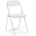 Стул на металлокаркасе Woodville Fold 1 складной white / white