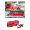 Машинка Hot Wheels Team Transport FLF56: Euro Hauler & '94 Nissan 300ZX GTS