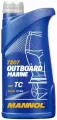 Полусинтетическое моторное масло Mannol Outboard Marine, 1 л, 1 шт.