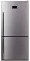 SHARP Холодильник Sharp Комбинированный холодильник с нижней МК, NoFrost, 84*75*186 см, цвет Inox