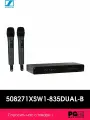 Радиосистема Sennheiser 508271 XSW 1-835 DUAL-B