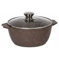 Кастрюля Гранит brown, 6л
