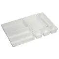 Органайзер / набор лотков для столовых приборов, косметики 460x310x50 мм IDEA, Белый