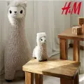 Мягкая игрушка лама H&M, 15 см