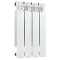 Радиатор биметаллический HALSEN 500/100 692Вт 4 секции, боковое подключение