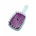 Пластиковая щетка для волос Janeke Superbrush The Original Italian Patent White/Violet