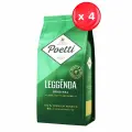 Кофе молотый Poetti Legenda Original 100% Арабика, 250 г х 4 шт