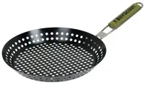 BOYSCOUT Жаровня для морепродуктов и овощей с антипригарным покрытием, складной ручкой, 53х30х3 см