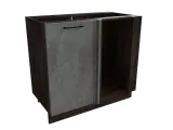 Кухонный модуль напольная тумба Сурская мебель Хелмер 88.8x81.6x57.4 см с 1-ой дверью. 1 шт.