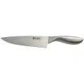 Нож кухонный Шеф-нож REGENT inox Luna, 34x32 см, лезвие: 20.5 см, серебристый