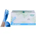 Перчатки смотровые SFM Supersoft Nitrile, 100 пар, размер: L, цвет: голубой, 1 уп.