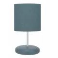LEEK светильник настольный с абажуром LE TL HELEN 02 60W Е14 тем-синий 120x240 керамик. 61403-0010