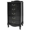 Комод Джульетта узкий 5 ящ.(венге) Вис