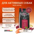 Chicopee HNL Active Salmon & Potato корм для активных собак всех пород с мясом лосося и картофелем 12 кг