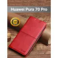 Чехол книжка elitcase для Huawei Pura 70 Pro / Хуавей Пура 70 Про (Красная)