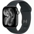 Смарт-часы Apple Watch Series 11 42mm Jet Black Aluminum Case with Black Sport Band S/M