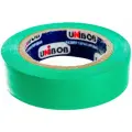 UNIBOB Изолента ПВХ 15 мм х 10 м зеленая, 130 мкм, код 211769 электроизоляции кабелей